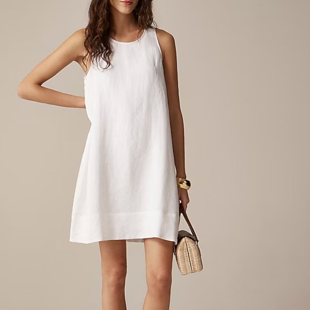 J. Crew White Mini Dress